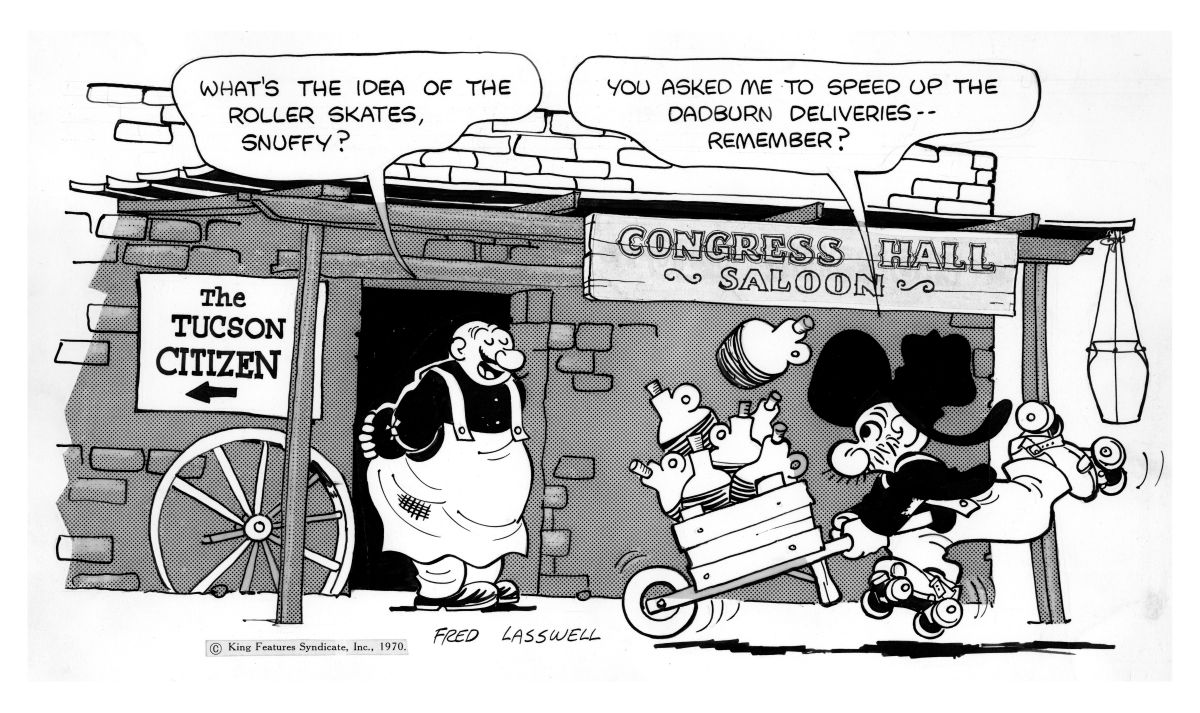 Tucson Citizen anniversary cartoons